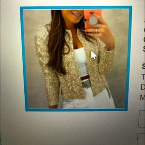Sparkle blazer